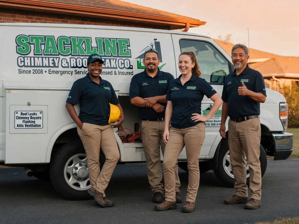 Chimney flashing repair company in Milnesville, PA